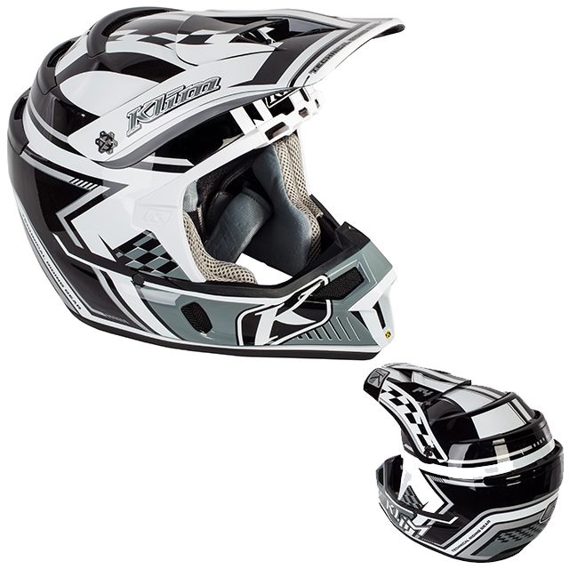 KLIM F4 ECE HELMET - LEGACY BLACK